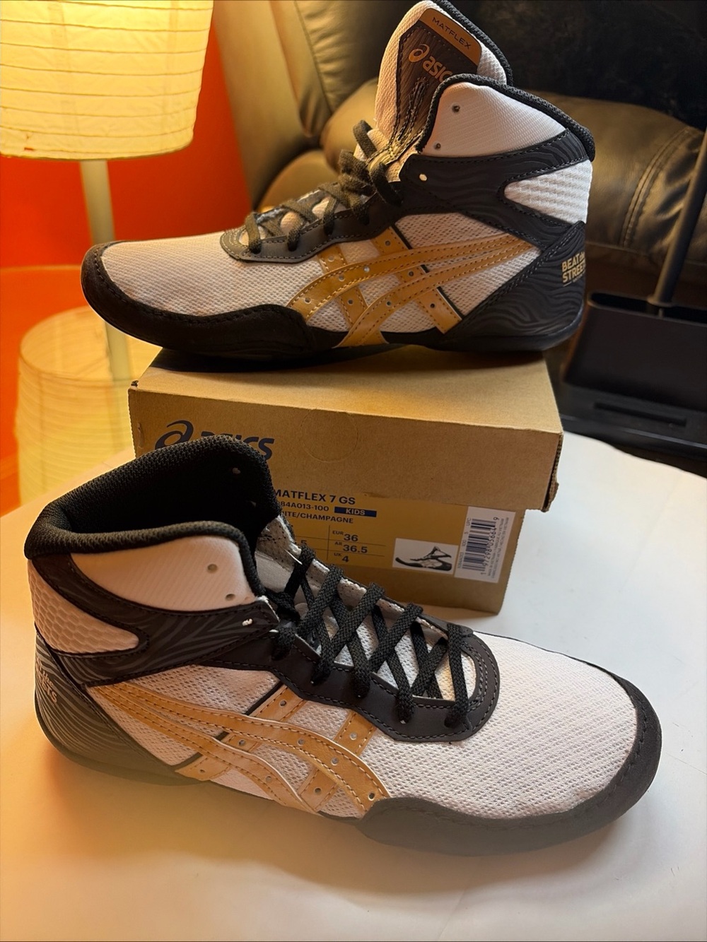 ASICS Children's Matflex 7 GS Grade School Shoes Size 5
